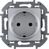 Розетка 1-м СП Inspiria 16А IP20 250В 2P+E немецк. стандарт механизм алюм. Leg 673722 Розетка 1-м СП Inspiria 16А IP20 250В 2P+E немецк. стандарт механизм алюм. Leg 673722